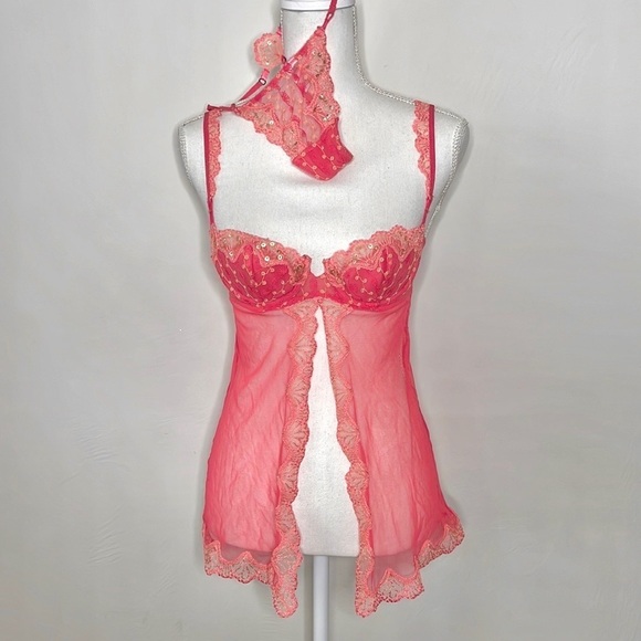 Victoria’s Secret Y2K Babydoll Set - Picture 3 of 12